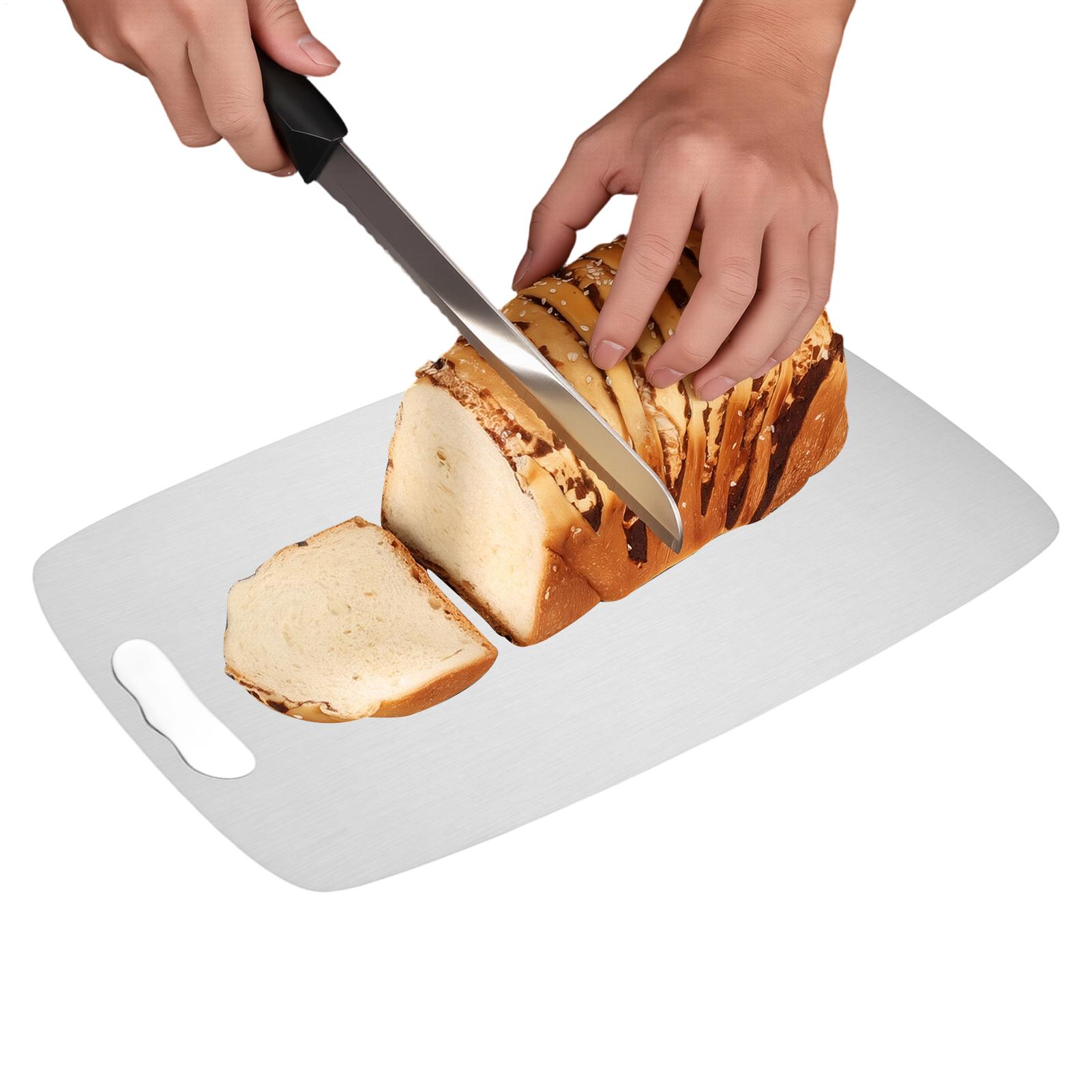 Meal Prep With Chicken - Tabla de cortar de acero inoxidable