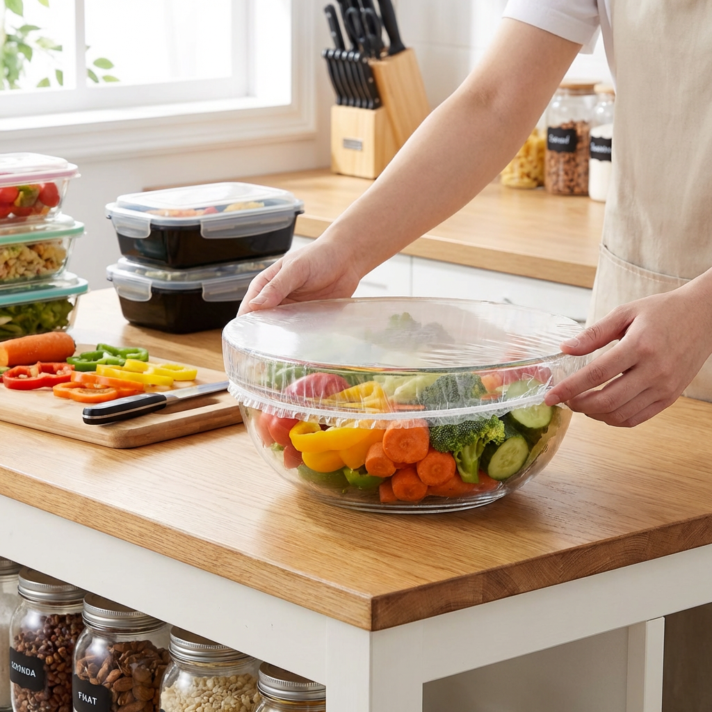 Meal Prep Wraps - Cubiertas Desechables para Almacenamiento de Alimentos