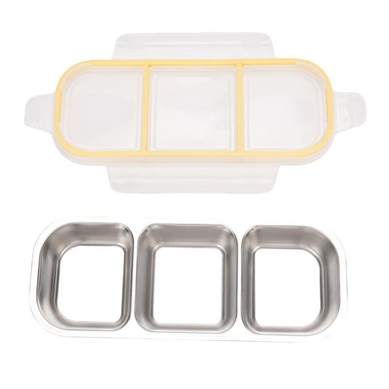Meal Prep Diet - Lonchera de acero inoxidable para adultos,