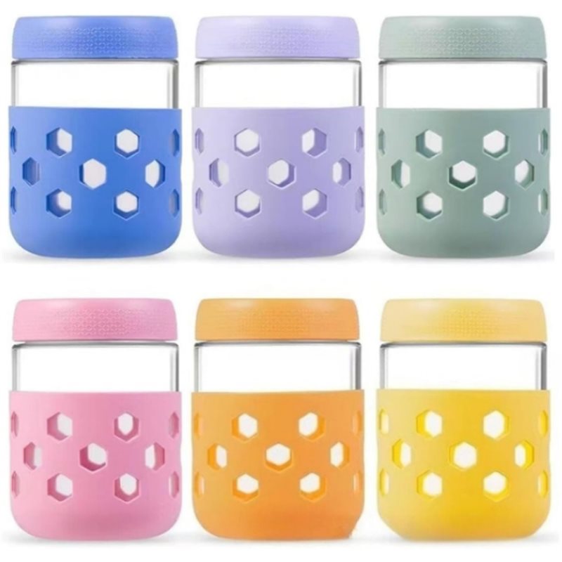 Meal Prep Oatmeal Jars - AB66-1Set Frascos para Avena Nocturna (con