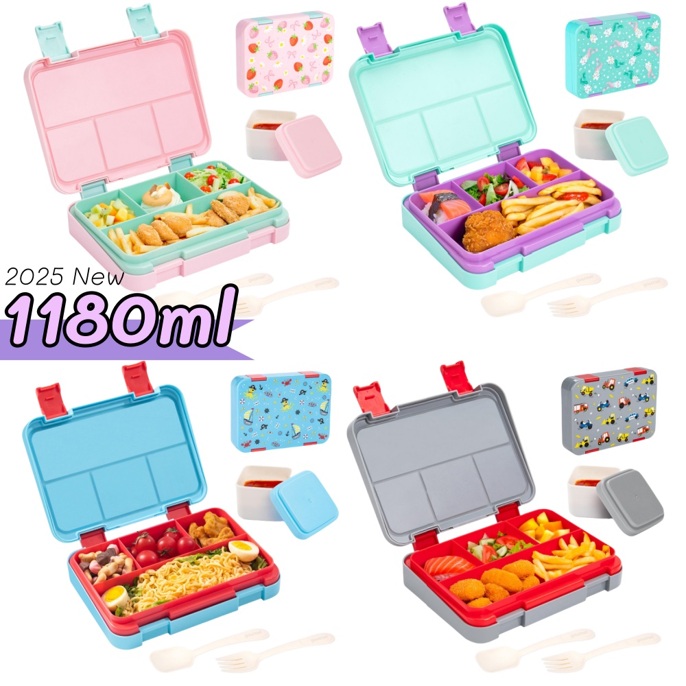 Meal Preparation - Fiambrera Bento con patrón de dibujos