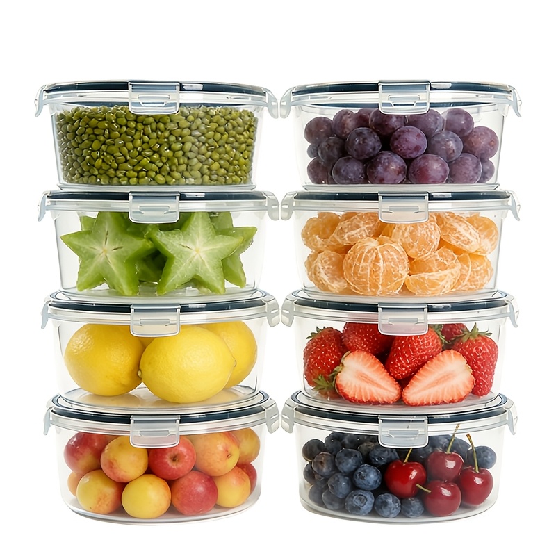 Meal Preparation - Juego de 2/4/6/8 Recipientes Redondos para