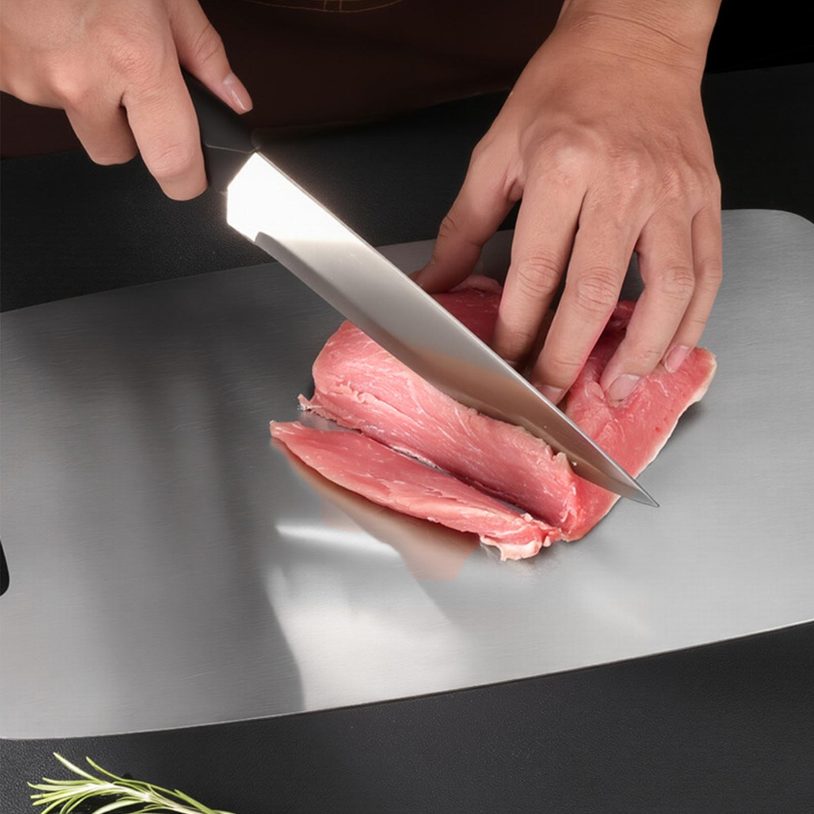 Meal Prep With Chicken - Tablas de cortar de acero inoxidable
