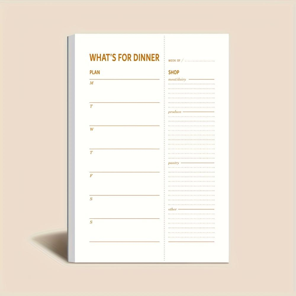 Meal Prep Diet - Cuaderno de Planificación Diaria de Dieta,
