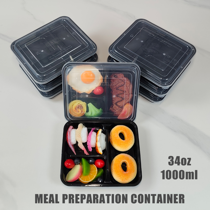 Meal Preparation - Contenedores para preparar comidas de 3