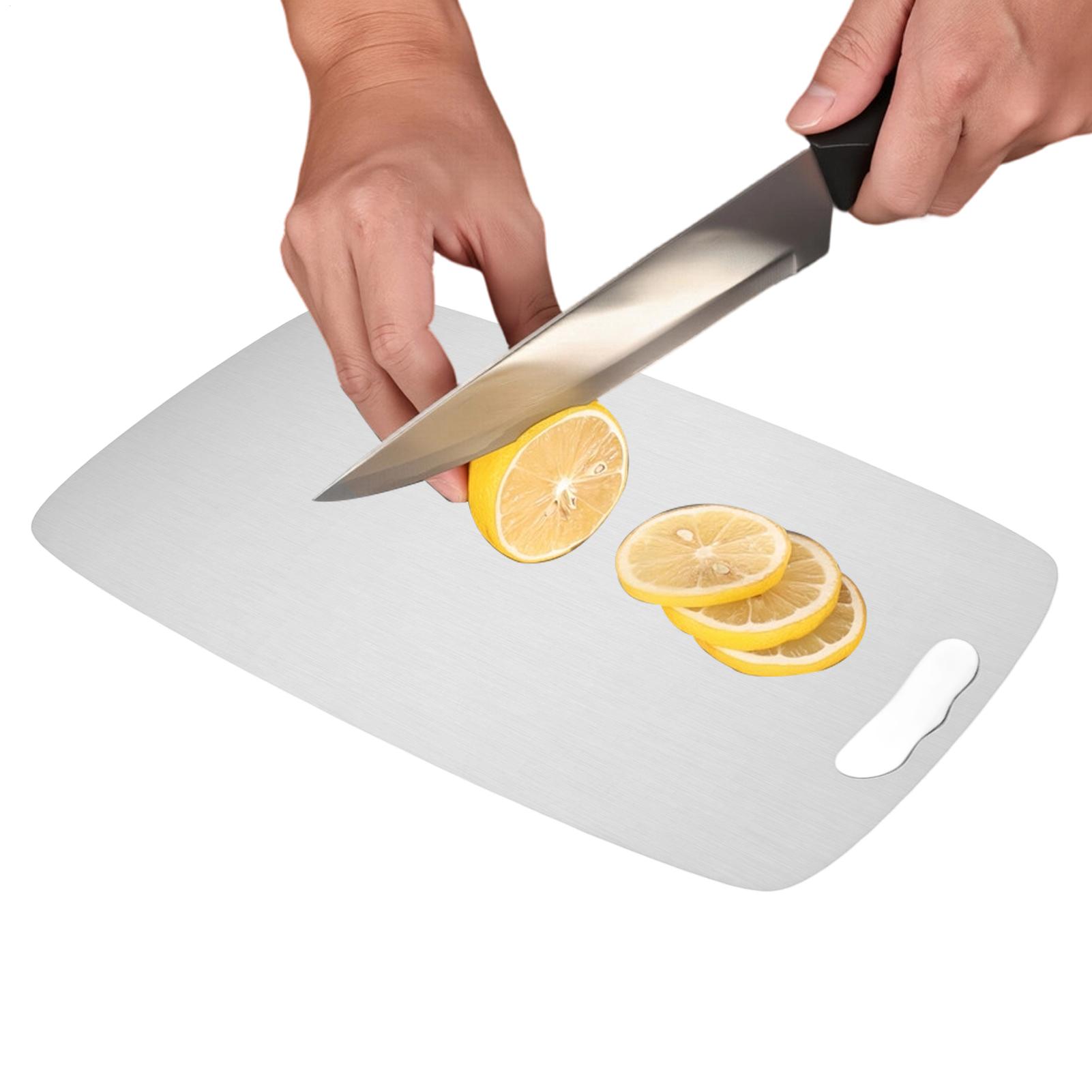 Tabla de cortar de acero inoxi - Meal Prep With Chicken reseña y precio