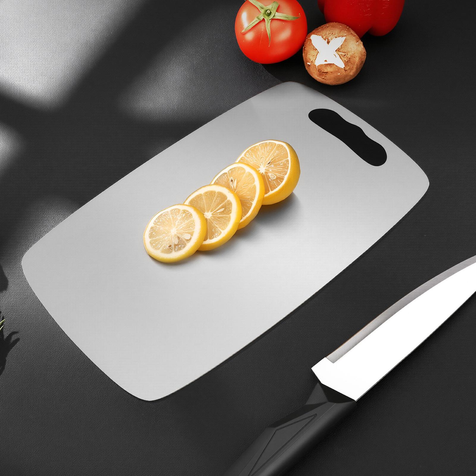 Tabla de cortar de acero inoxi - Meal Prep With Chicken reseña y precio