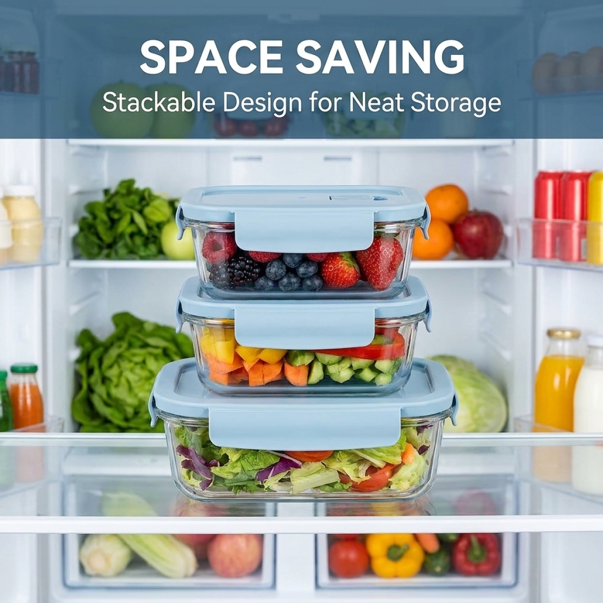 Paquete de 2 Recipientes de Vi - Meal Preparation reseña y precio