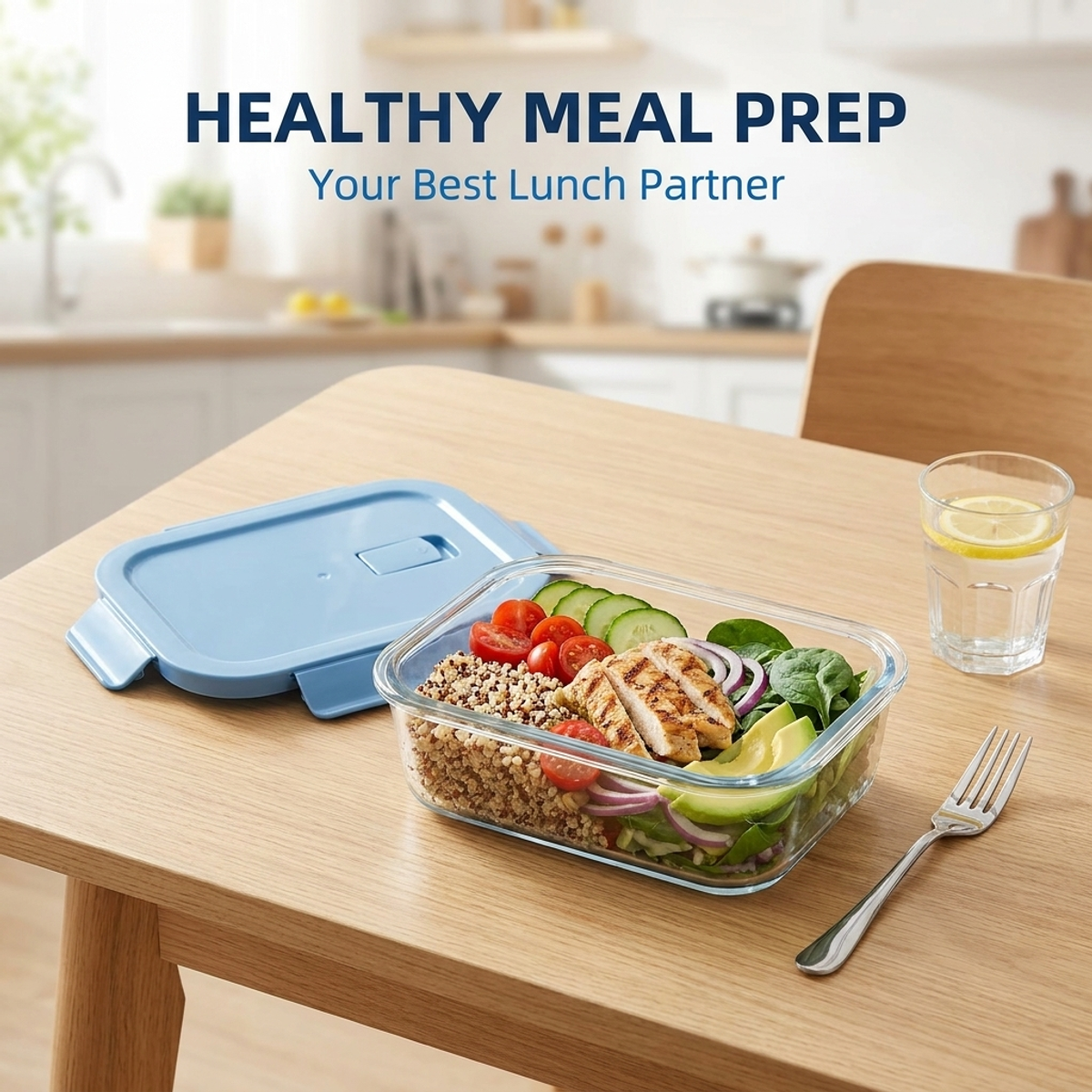 Paquete de 2 Recipientes de Vi - Meal Preparation reseña y precio