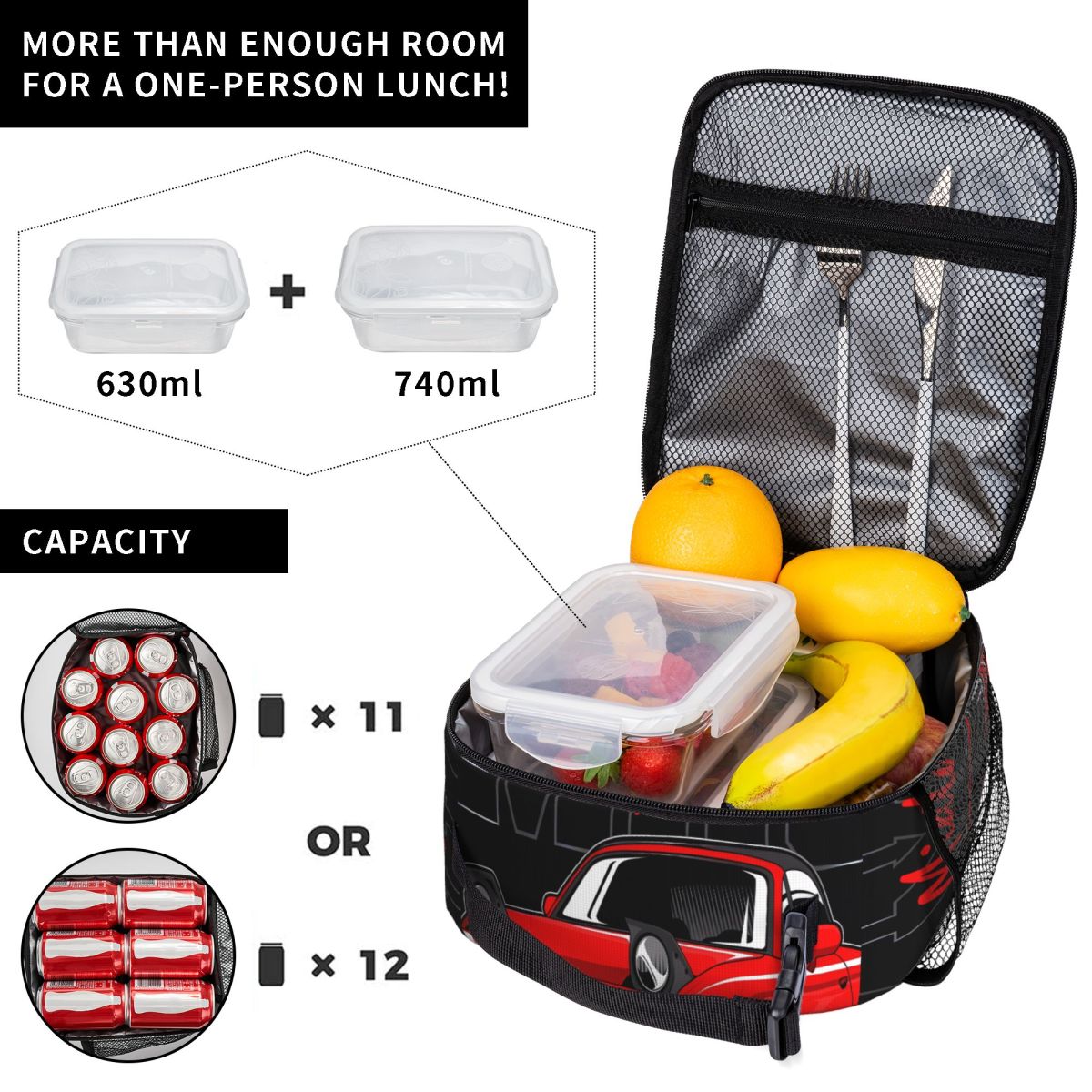 Bolsa de almuerzo para estudia - Meal Prep Diet reseña y precio