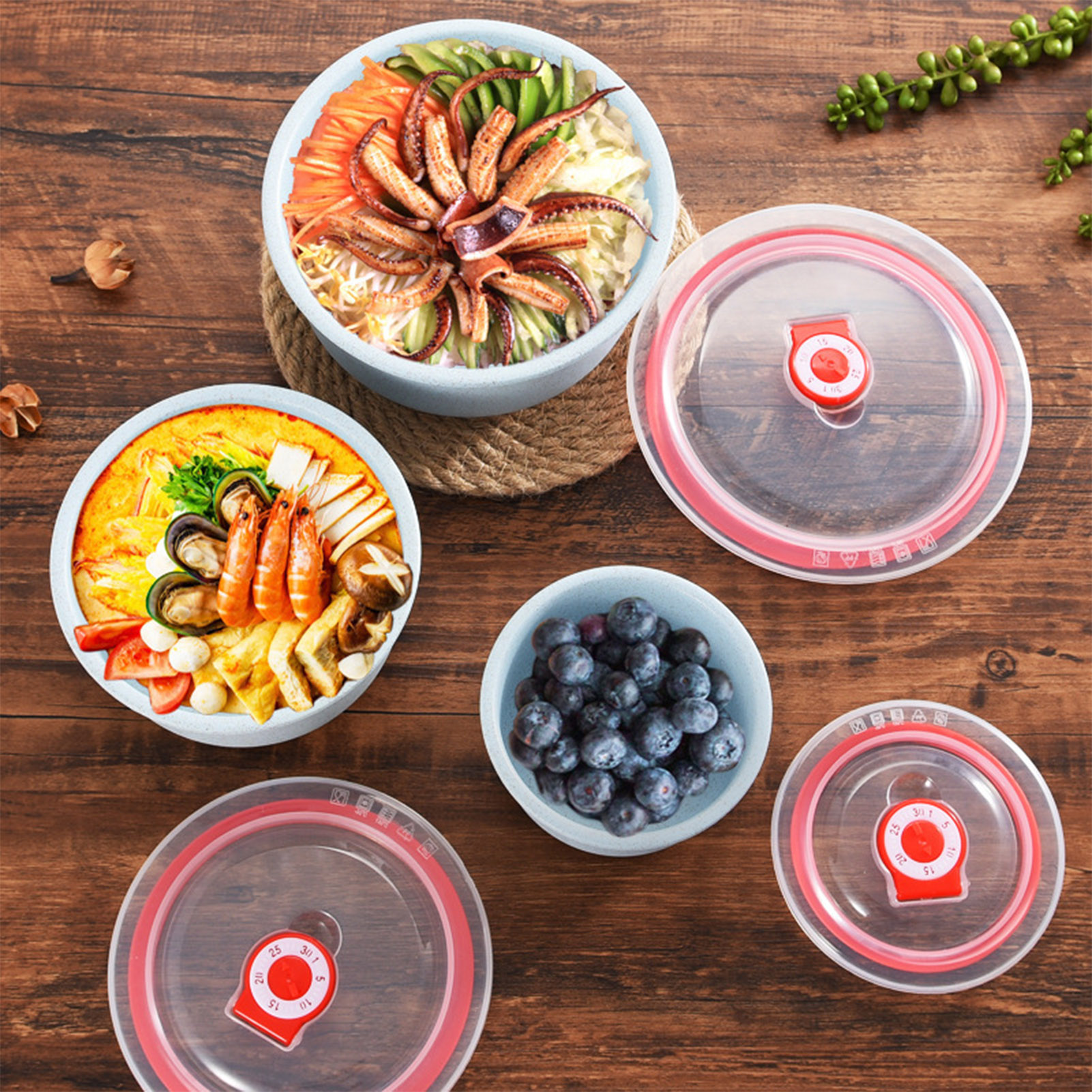 Contenedores de almacenamiento - Meal Preparation reseña y precio