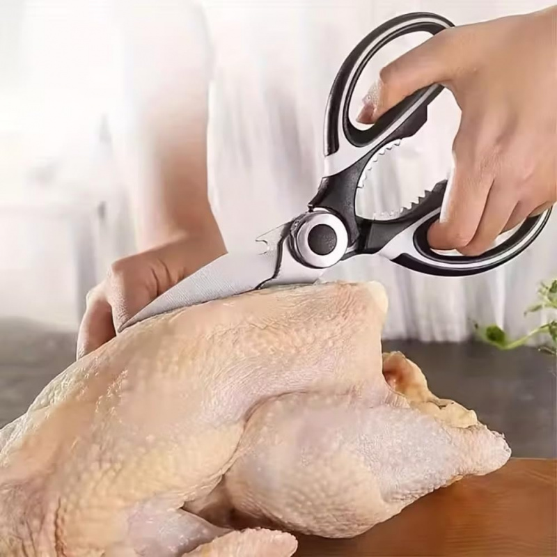 Tijeras de Cocina de Acero Ino - Meal Prep With Chicken reseña y precio