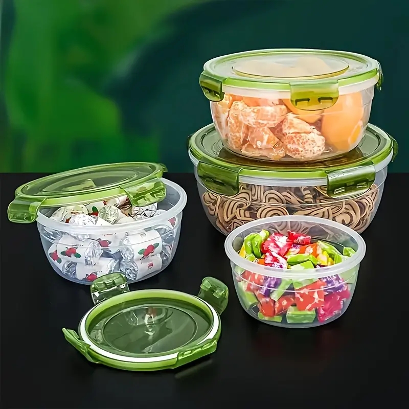 4 Recipientes de Plástico para - Meal Preparation reseña y precio