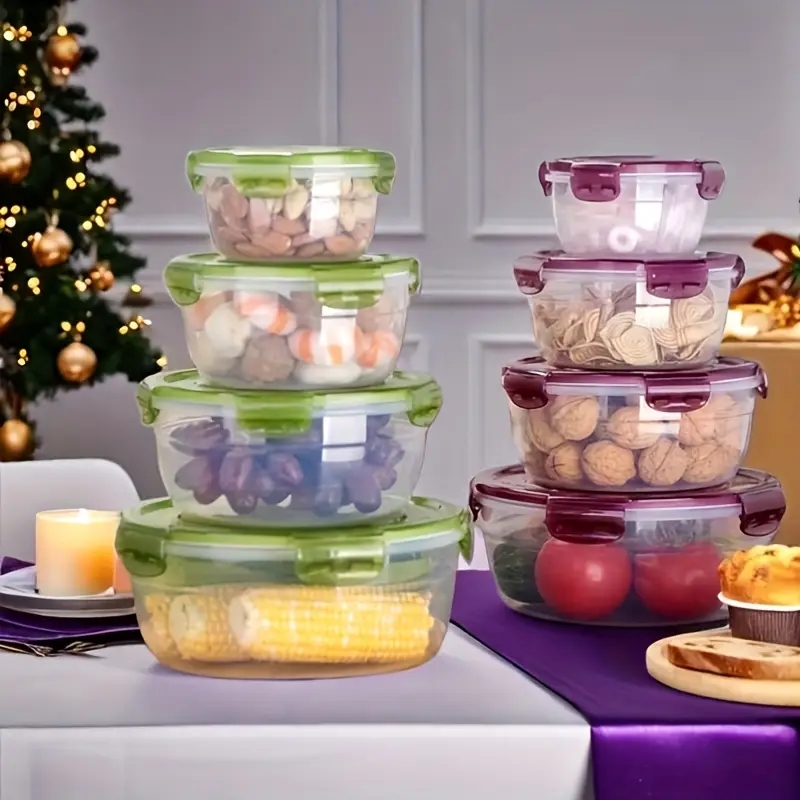 4 Recipientes de Plástico para - Meal Preparation reseña y precio