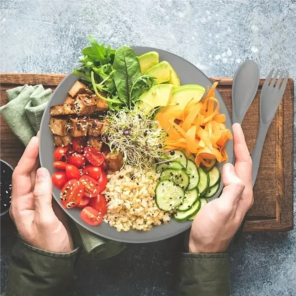 Nuevo 16 unids/set de platos d - Meal Preparation reseña y precio