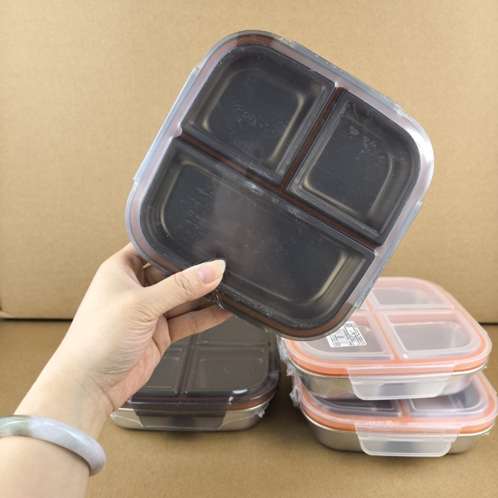 Lonchera Rectangular de Acero  - Meal Prep Diet reseña y precio
