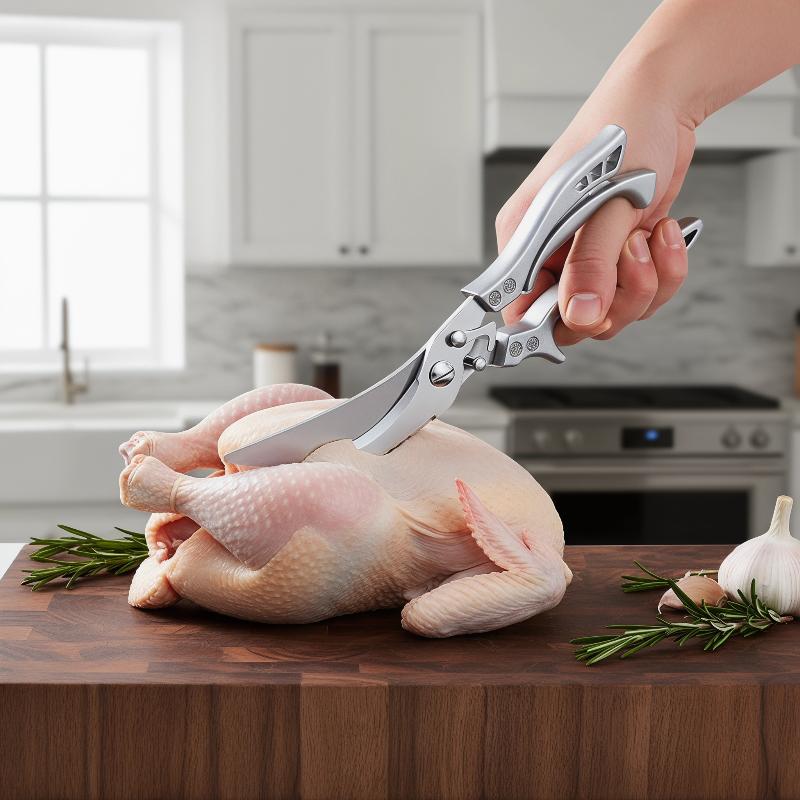 Tijeras de Cocina de Acero Ino - Meal Prep With Chicken reseña y precio