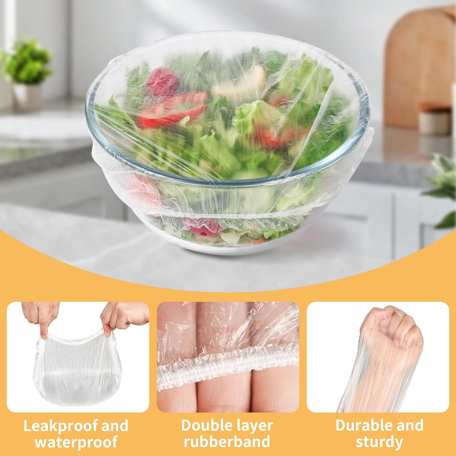100 Envoltorios de Plástico Re - Meal Prep Wraps reseña y precio