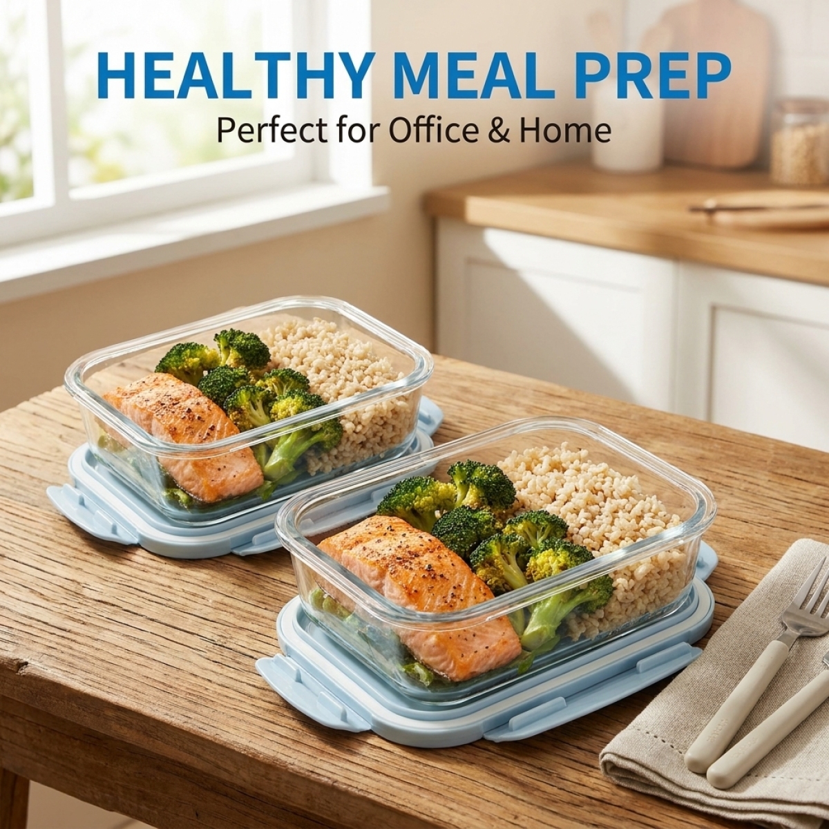 Paquete de 2 Recipientes de Vi - Meal Prep Diet reseña y precio