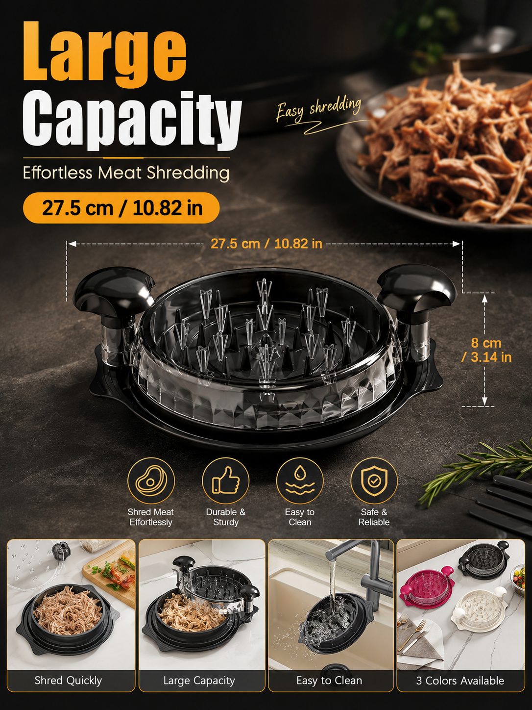 Desmenuzador de Pollo Multifun - Meal Prep With Chicken reseña y precio