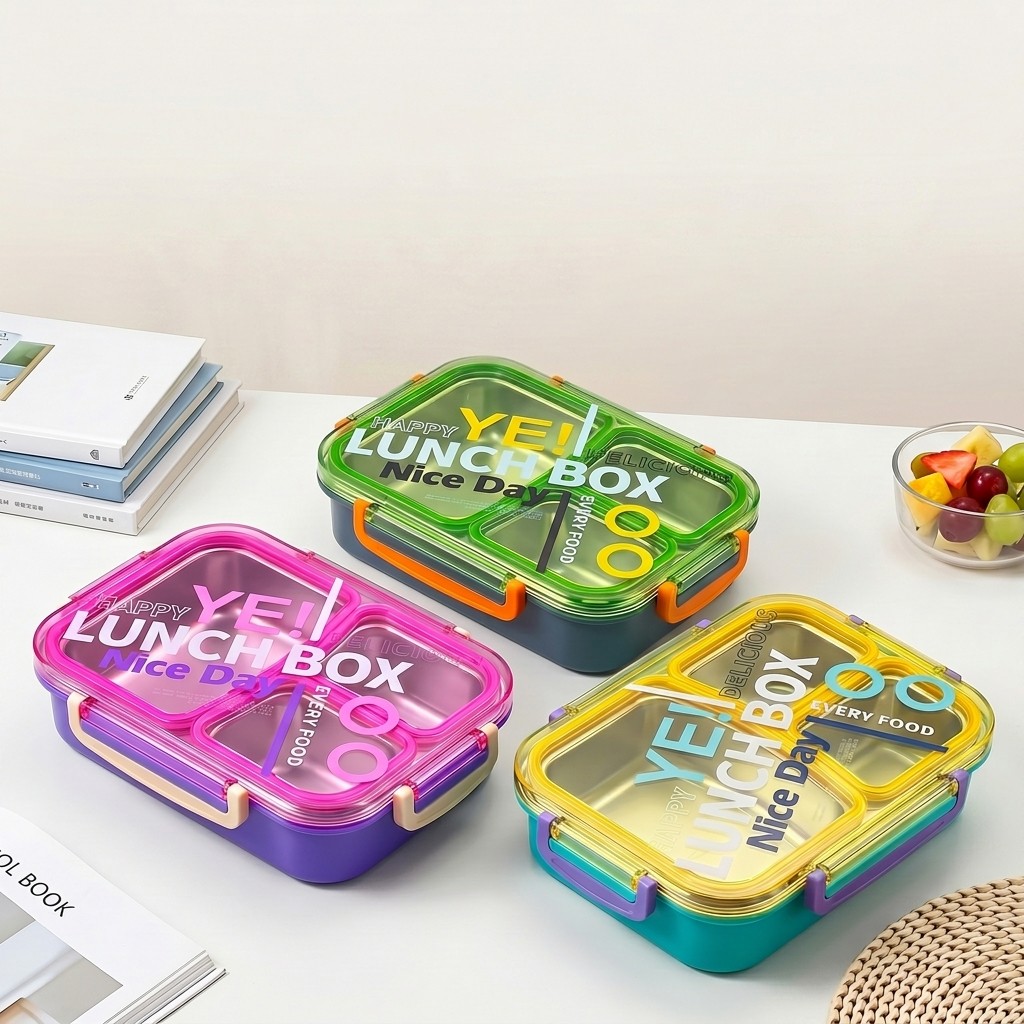 Lonchera Bento de Acero Inoxid - Meal Preparation reseña y precio