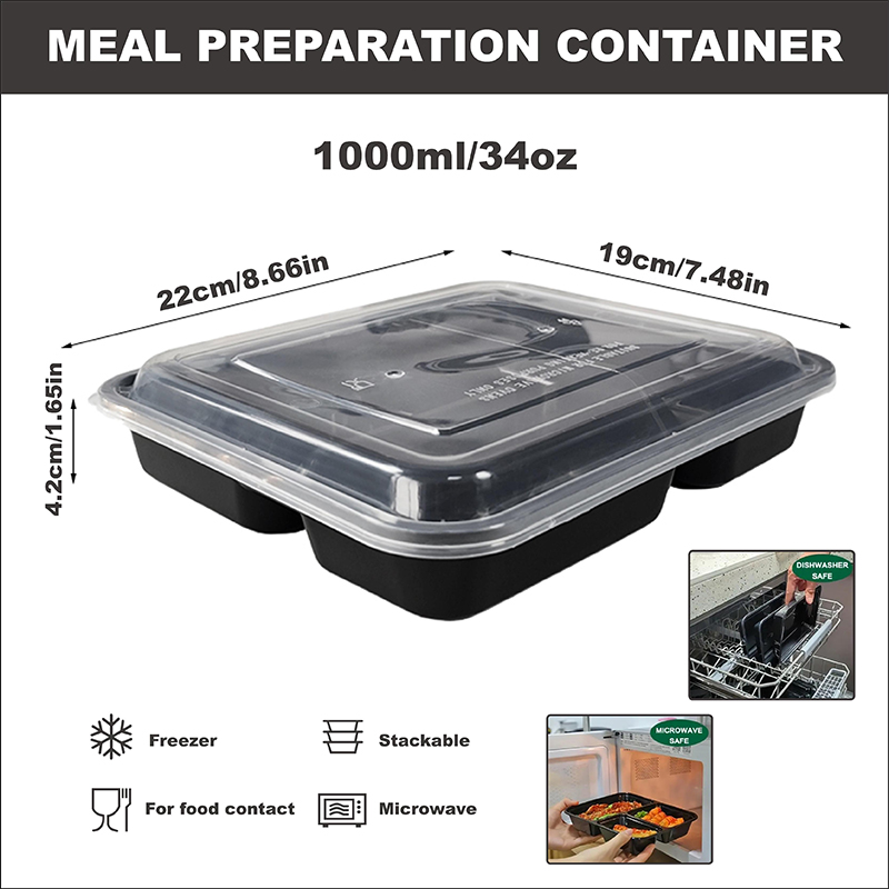 Contenedores para preparar com - Meal Preparation reseña y precio