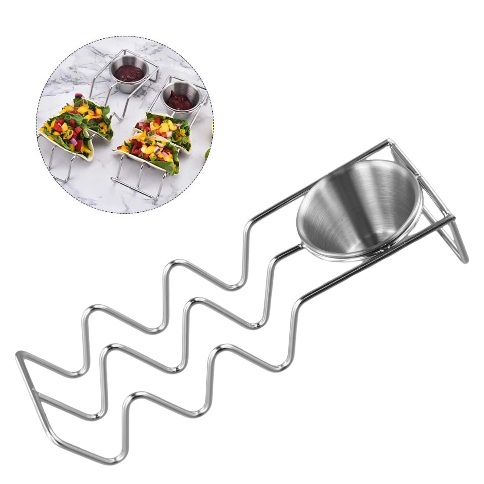 Juego de 4 soportes para tacos - Meal Prep Wraps reseña y precio